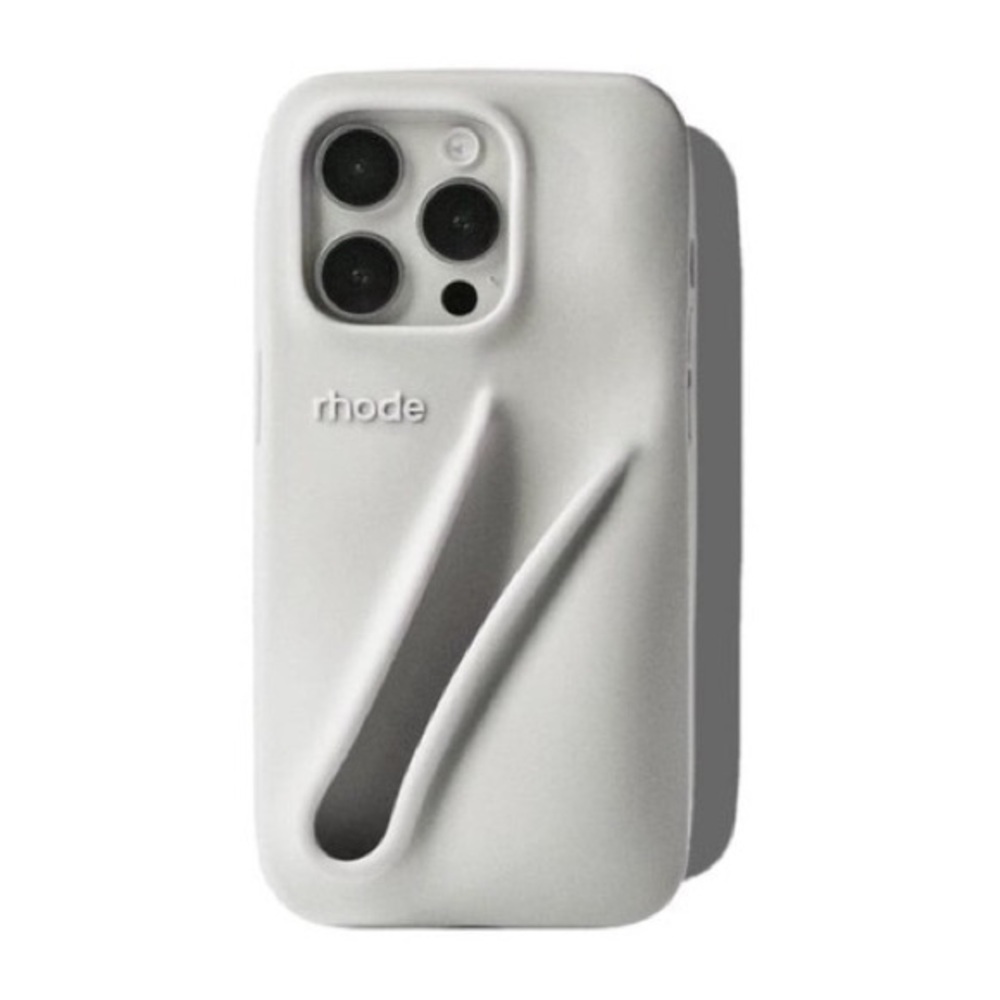 RHODE Sleek White Phone Case